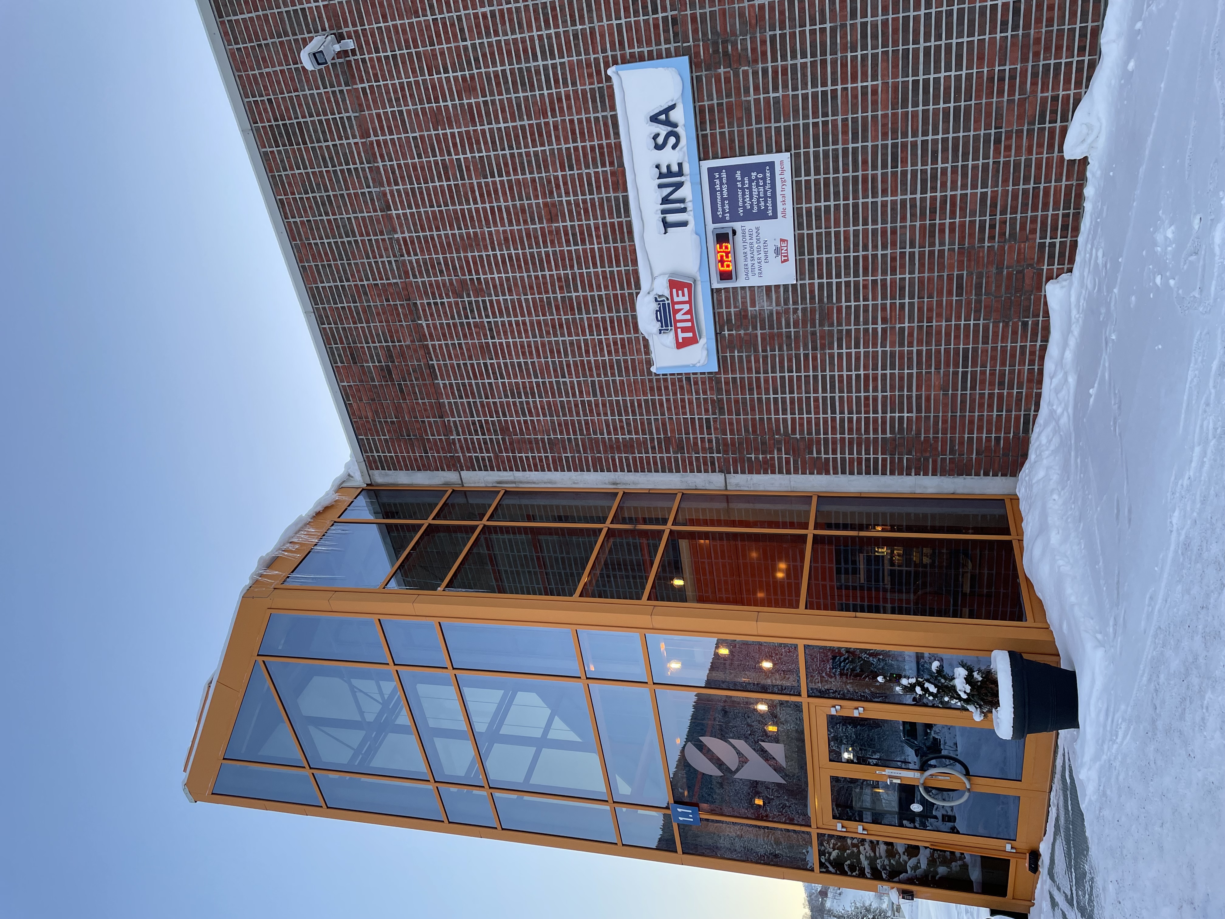 Meieriposten på besøk hos TINE Meieriet Frya