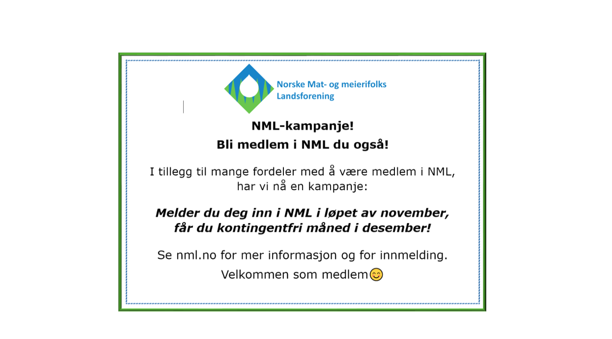 Husk vår medlemskampanje i november!