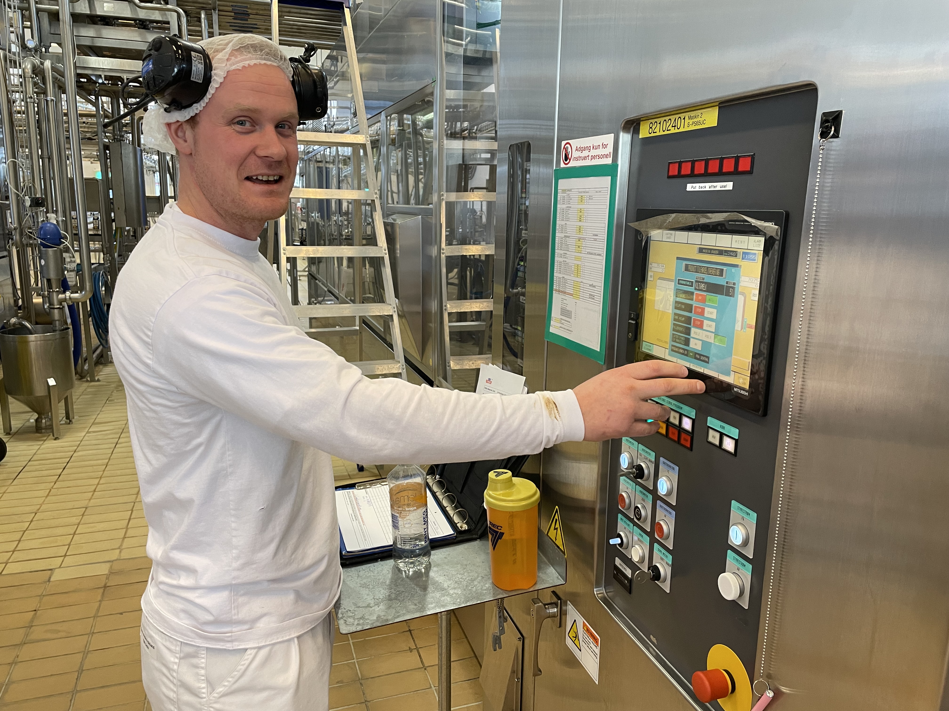 Meieriposten på besøk hos TINE Meieriet Sola