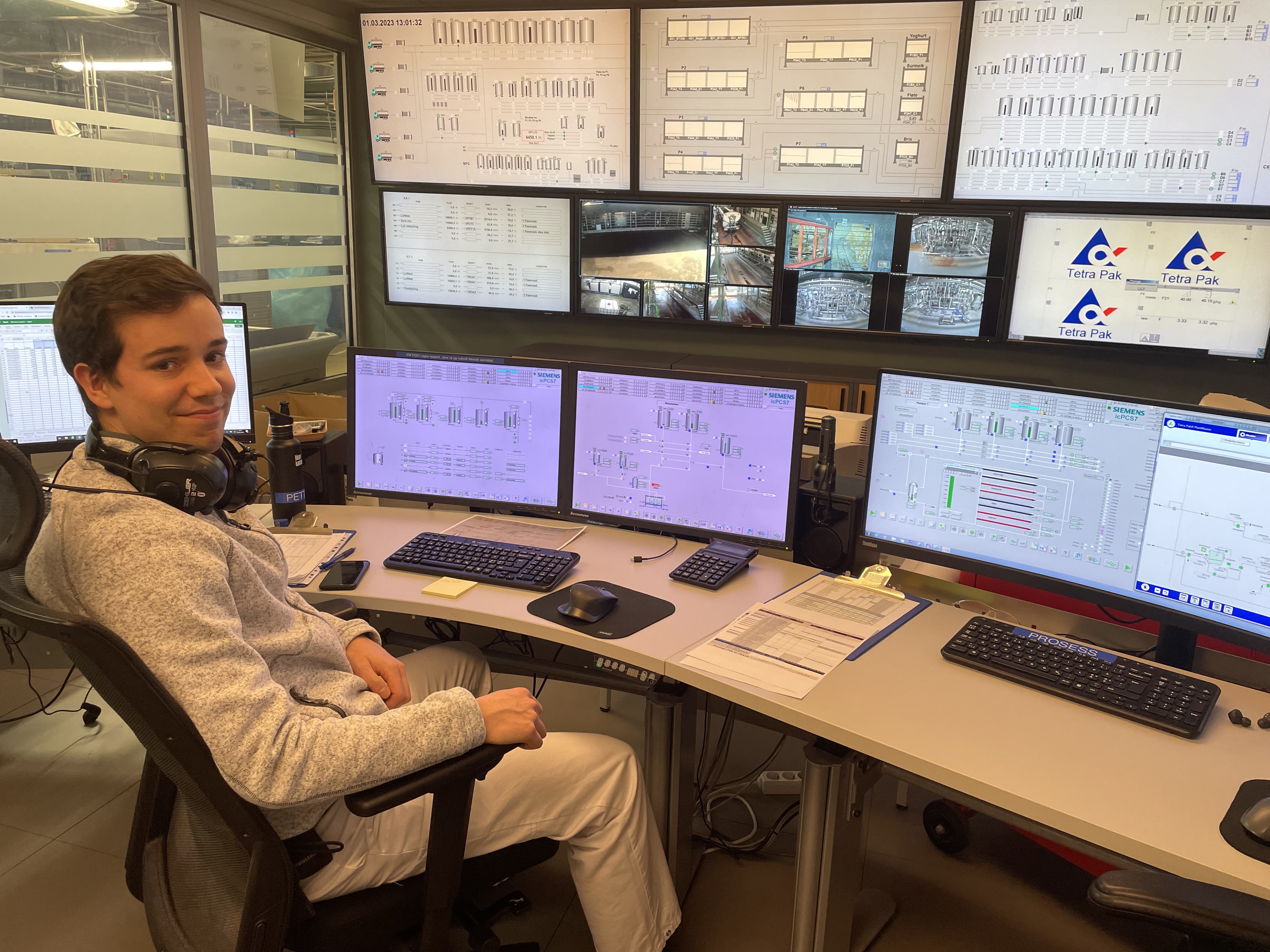 Våre medlemmer: Møt Petter på TINE Meieriet Oslo