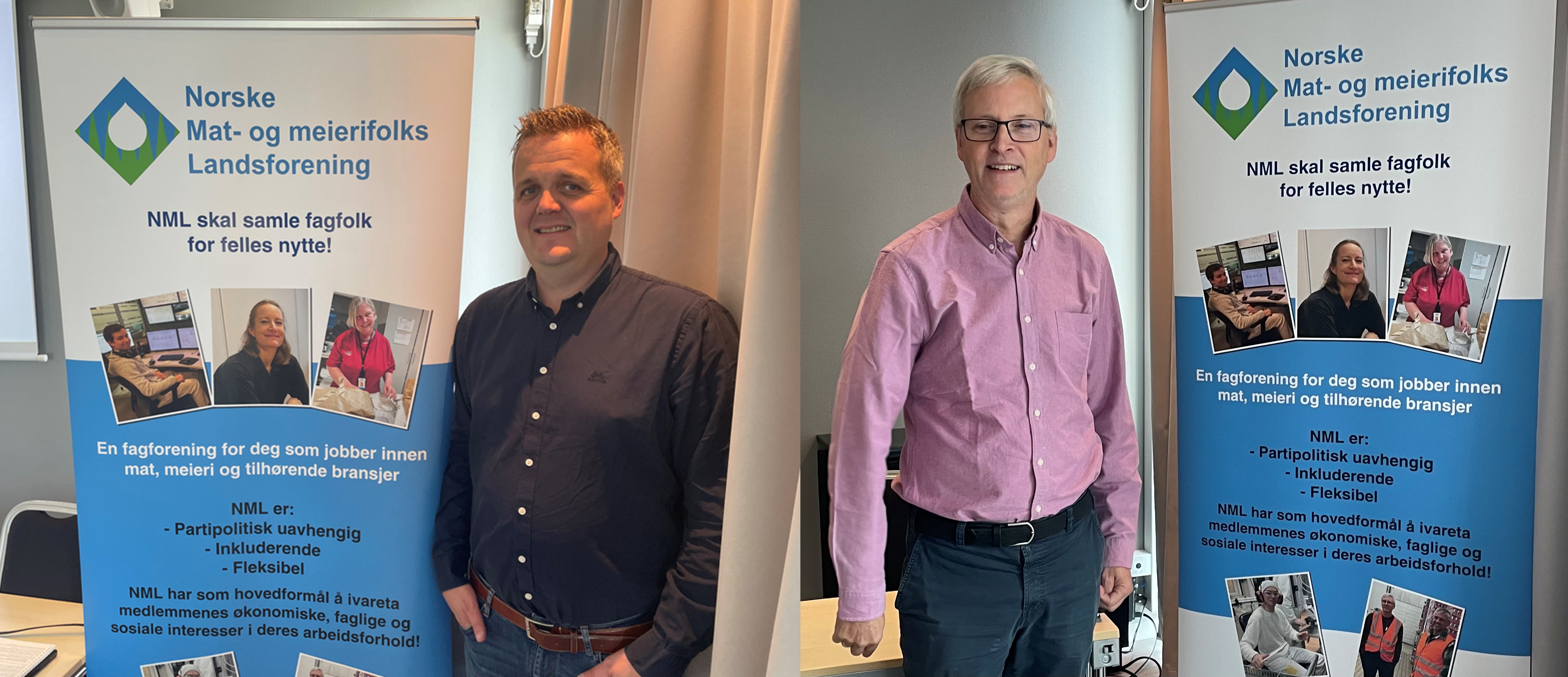 NML har 2 fellestillitsvalgte.