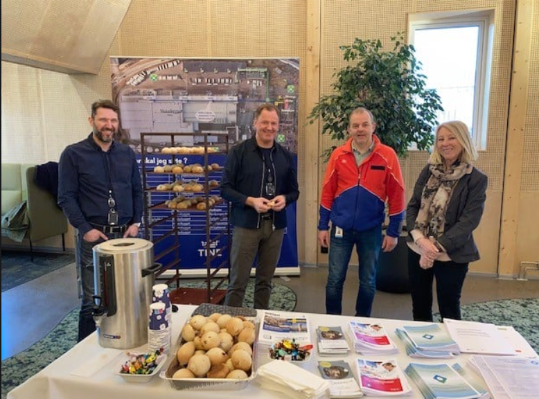 NML hadde stand på TINE Kalbakken